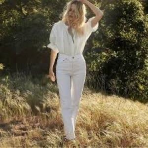 Doen Diana Jean in Optic White